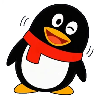 🤣 emoji QQ 企鵝：鵝勢力 #QQ企鹅 #鹅厂 #腾讯 Telegram sticker 22 of 73