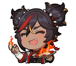 🌶 emoji Paimon's Paintings Set 16 Telegram sticker 12 of 16