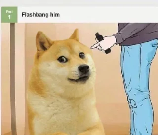 ⚡ emoji doge Telegram sticker 14 of 15