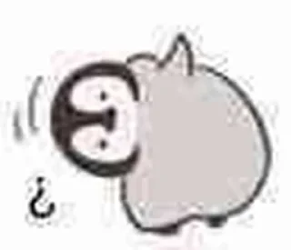 ❓ emoji 正能量企鹅 Telegram sticker 13 of 64