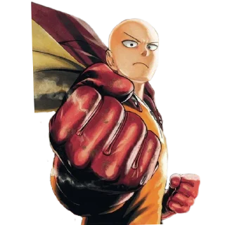 👊 emoji OnePunchMan @stikerkyo Telegram sticker 16 of 79