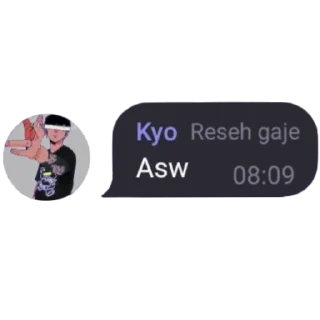 🐶 emoji StikText @stikerkyo Telegram sticker 15 of 55