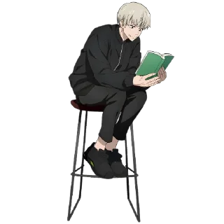 📖 emoji SatoruFriends @stikerkyo Telegram sticker 16 of 85
