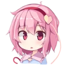 Sticker from Komeiji Satori