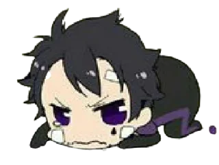 😠 emoji REBORN @animestickerchannel Telegram sticker 10 of 81