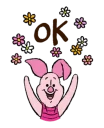 Sticker from Pooh & Friends @tikelku