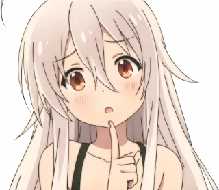 🤔 emoji Ehe te nandayou?! Telegram sticker 24 of 120