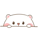 🐽 emoji TuaGom Puffy Bear and Rabbit by TORA JUNG Telegram sticker 13 of 79