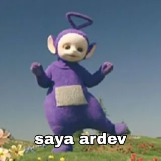 Sticker from TVOL Teletubbies