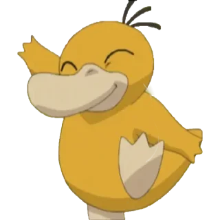 😊 emoji psyduck Telegram sticker 9 of 24