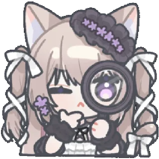 👀 emoji 伊吹小秋1 @zhaxia_cn Telegram sticker 23 of 96