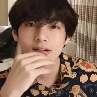 🤟 emoji Taehyung Telegram sticker 16 of 27