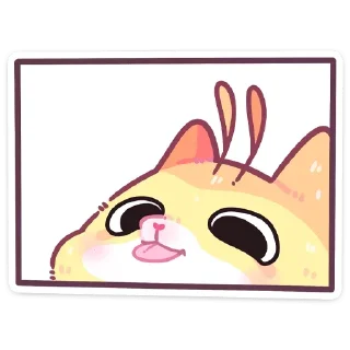 😛 emoji 𝑅𝑎𝑑ℎ𝑎 ❥❥♡ Telegram sticker 12 of 26