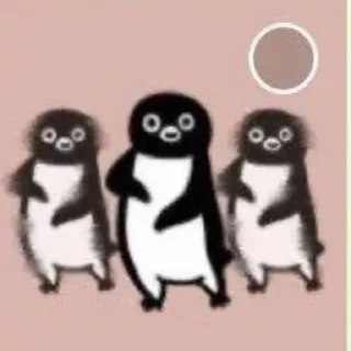 👯‍♀️ emoji Penguin Telegram sticker 22 of 52