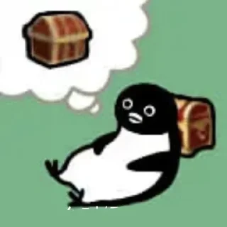 💰 emoji Penguin Telegram sticker 20 of 52