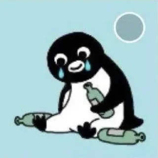 🥲 emoji Penguin Telegram sticker 24 of 52