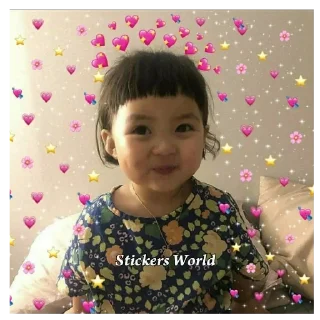 🥰 emoji @StickersWorld_Offl Jinmiran Stickers Telegram sticker 6 of 30