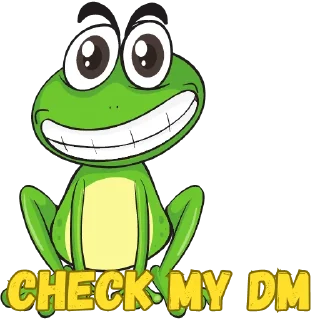 👋 emoji Froggy by @bravosandfriends Telegram sticker 12 of 15