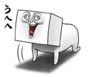 😄 emoji Tofu Man Telegram sticker 10 of 40