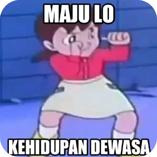 Sticker from kika punya