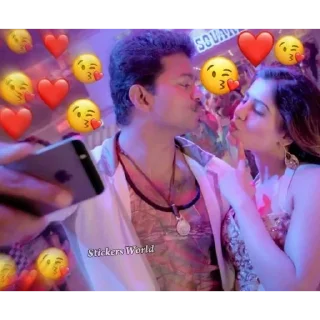 😘 emoji @StickersWorld_Offl Crush Stickers Telegram sticker 20 of 23