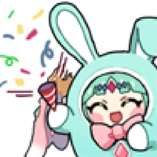 🎂 emoji Fluffy GC Telegram sticker 6 of 10