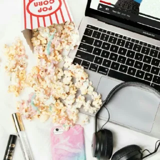 🍿 emoji Popcorn @stiker_makanan Telegram sticker 10 of 15