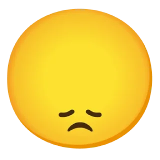 😞 emoji @panjul imoet Telegram sticker 14 of 100