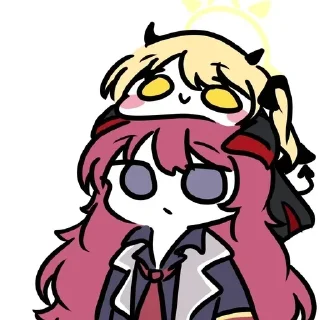 😶 emoji ブルアカ - 藍沢 @Yuexiiia Telegram sticker 22 of 120