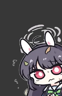 😓 emoji ブルアカ - 藍沢 @Yuexiiia Telegram sticker 5 of 120