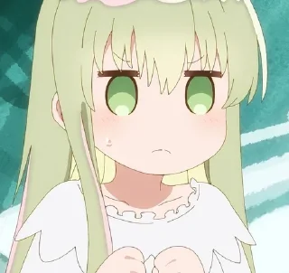 😐 emoji 白聖女 - 藍沢 ⁶ @YueXiiia Telegram sticker 12 of 38