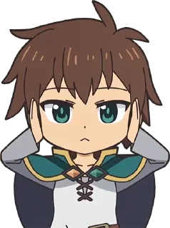 🙉 emoji konosuba @AnimeLibrary_Stickers Telegram sticker 2 of 59