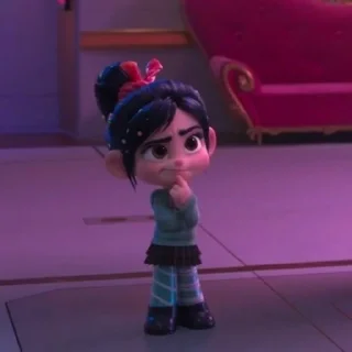 ✨ emoji vanellope @hctecards Telegram sticker 7 of 35
