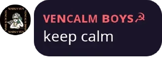 Sticker from CALM