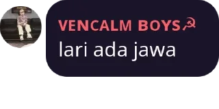 Sticker from CALM