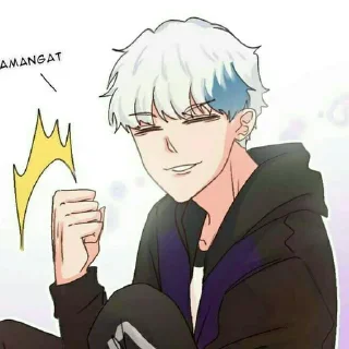 🐬 emoji Enzo @stiker_webtoon Telegram sticker 19 of 20