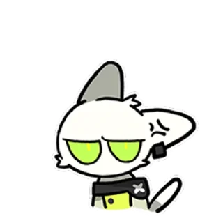 💢 emoji fluffy明日方舟 Telegram sticker 5 of 48