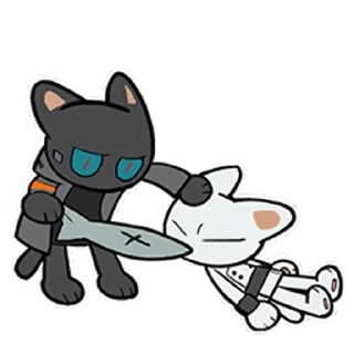🍽 emoji fluffy明日方舟 Telegram sticker 14 of 48