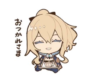😊 emoji Genshin Impact Telegram sticker 8 of 40