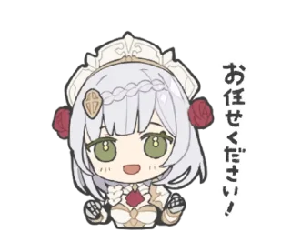 😊 emoji Genshin Impact Telegram sticker 15 of 40
