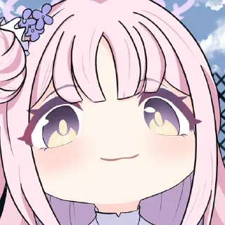 ☺️ emoji 铸币大头by困倦沙拉 @tsugumi42 Telegram sticker 17 of 52