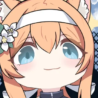 ☺️ emoji 铸币大头by困倦沙拉 @tsugumi42 Telegram sticker 16 of 52