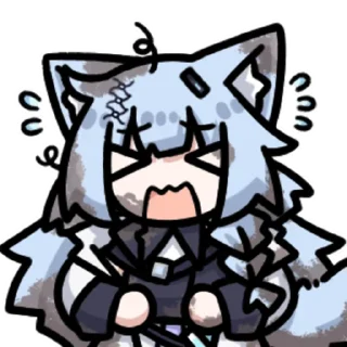 🚫 emoji 雪音猫猫一 @zhaxia_cn Telegram sticker 22 of 32