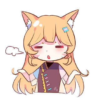 😑 emoji 猫猫的表情包 Telegram sticker 23 of 24