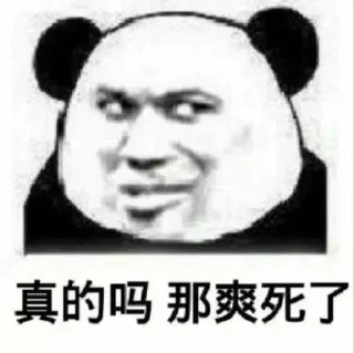 😏 emoji 熊猫头✅贴纸大全：@aodi911 Telegram sticker 7 of 70