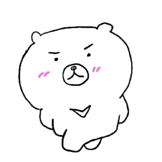 Sticker from 摸摸熊：你今晚的美夢 @cutemomobear