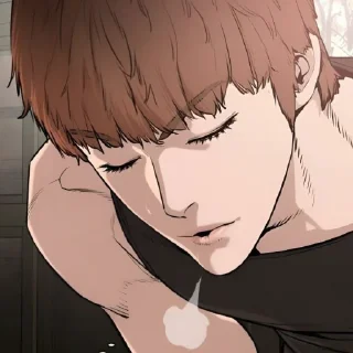 🥋 emoji Taehoon @stiker_webtoon Telegram sticker 21 of 27
