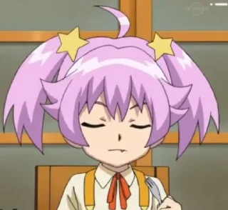 😑 emoji Beyblade Burst @animestickerchannel Telegram sticker 24 of 50