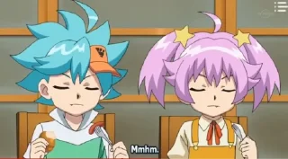 😑 emoji Beyblade Burst @animestickerchannel Telegram sticker 23 of 50