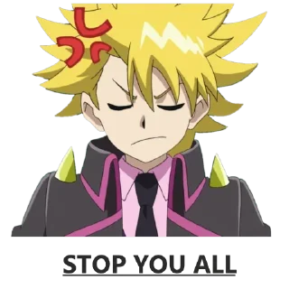 😡 emoji Beyblade Series Telegram sticker 15 of 33